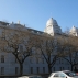 Ancient helmets on the Faculty of Arts building